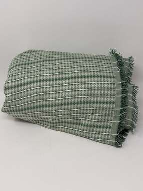 Hearth & Hand With Magnolia Checkered Knit Throw Blanket